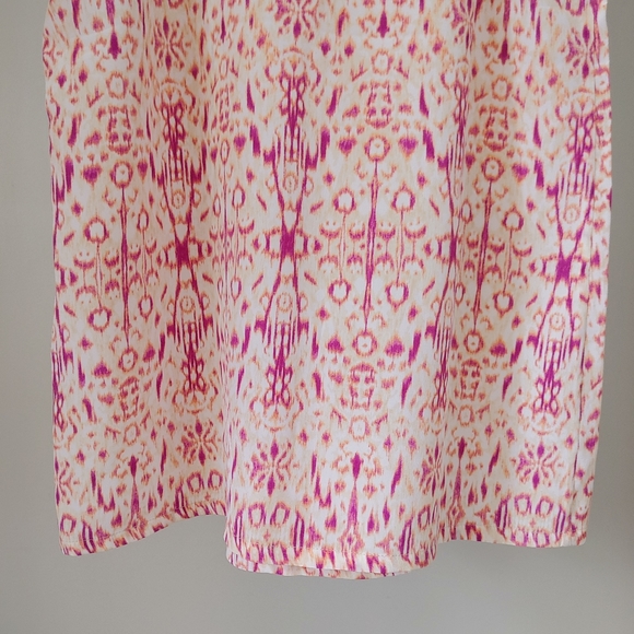 Joie Silk Tank Top Alena Ikat Print Size XS Sleeveless Blouse - Picture 12 of 16